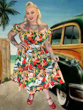 Beach Bombshell Swing Dress