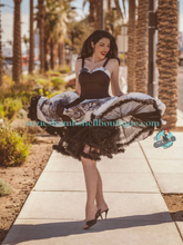 Boulevard Nights Custom Palm Desert Border Print Dress