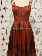 Boulevard Nights Custom Pueblo Border Print Dress