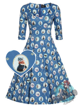 Dolly & Dotty Cat Portrait Swing Dress