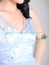 Hell Bunny Infinity 1950's Dress - Blue