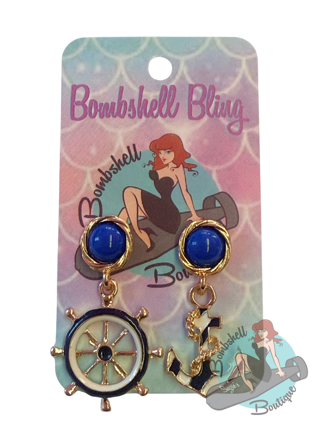 Bombshell Bling Set Sail Earrings