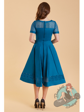 Dolly & Dotty Teal Swing Dress