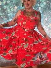 Tahitian Holiday Swing Skirt