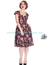 Voodoo Vixen Day of the Dead Flare Dress