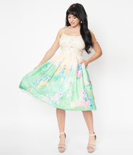 Unique Vintage x My Little Pony - Butterfly Catchers Bobbie Swing Dress