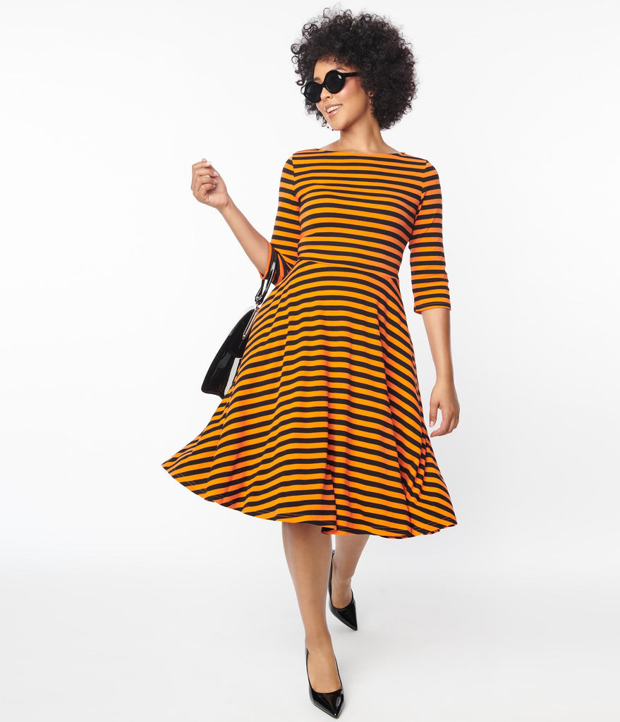 Unique Vintage Nicole Swing Dress