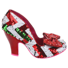 Irregular Choice Nick of Time Shoes - Red & White