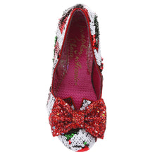 Irregular Choice Nick of Time Shoes - Red & White