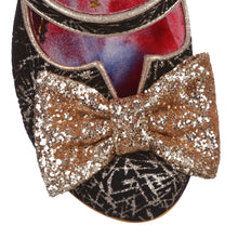 Irregular Choice Fancy That Shoes - Blk/Gold