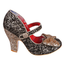 Irregular Choice Fancy That Shoes - Blk/Gold