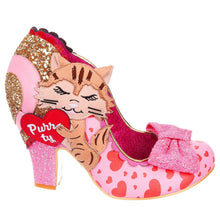 Irregular Choice Smitten Kitten Shoes - Pink