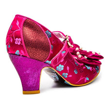 Irregular Choice Snow Drop Shoes - Red/Burgundy