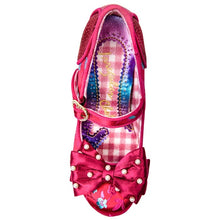 Irregular Choice Snow Drop Shoes - Red/Burgundy