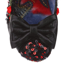 Irregular Choice Trellis Shoes - Black/Red