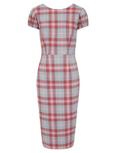Collectif Demira Princess Check Pencil Dress