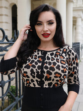 Collectif Erian Leopard Sweater