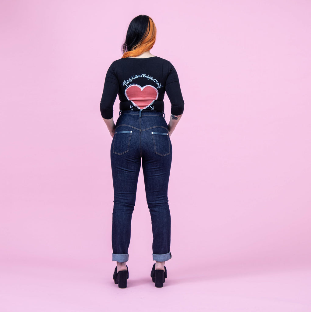 Lady K Loves Classic Jeans - Indigo – Suzie's Bombshell Boutique