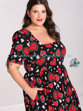 Hell Bunny Kate Heart Dress