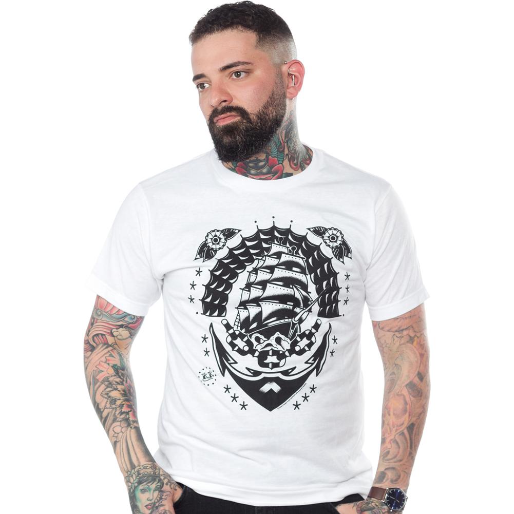Sourpuss Kustom Kreeps Klipper Ship Tee