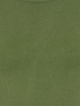Collectif Chrissie Plain Knitted Top - Moss Green