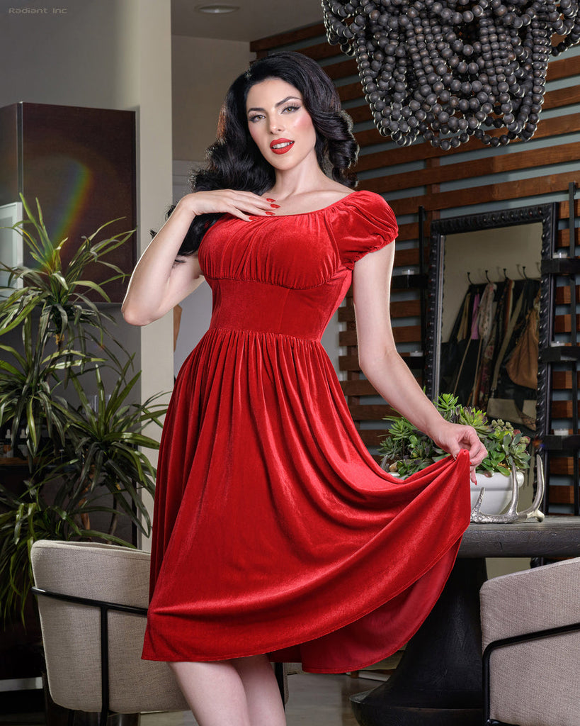 Aa best sale velvet dress