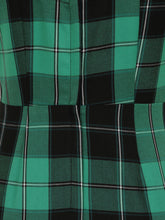 Collectif Mac Foliage Check Pencil Dress