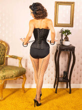 What Katie Did Tights - Black Dot with Backseam