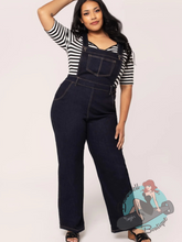 Hell Bunny Elly May Denim Dungarees