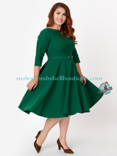 Unique Vintage Devon Swing Dress