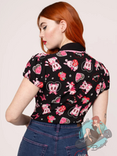 Hell Bunny Not Into You Blouse