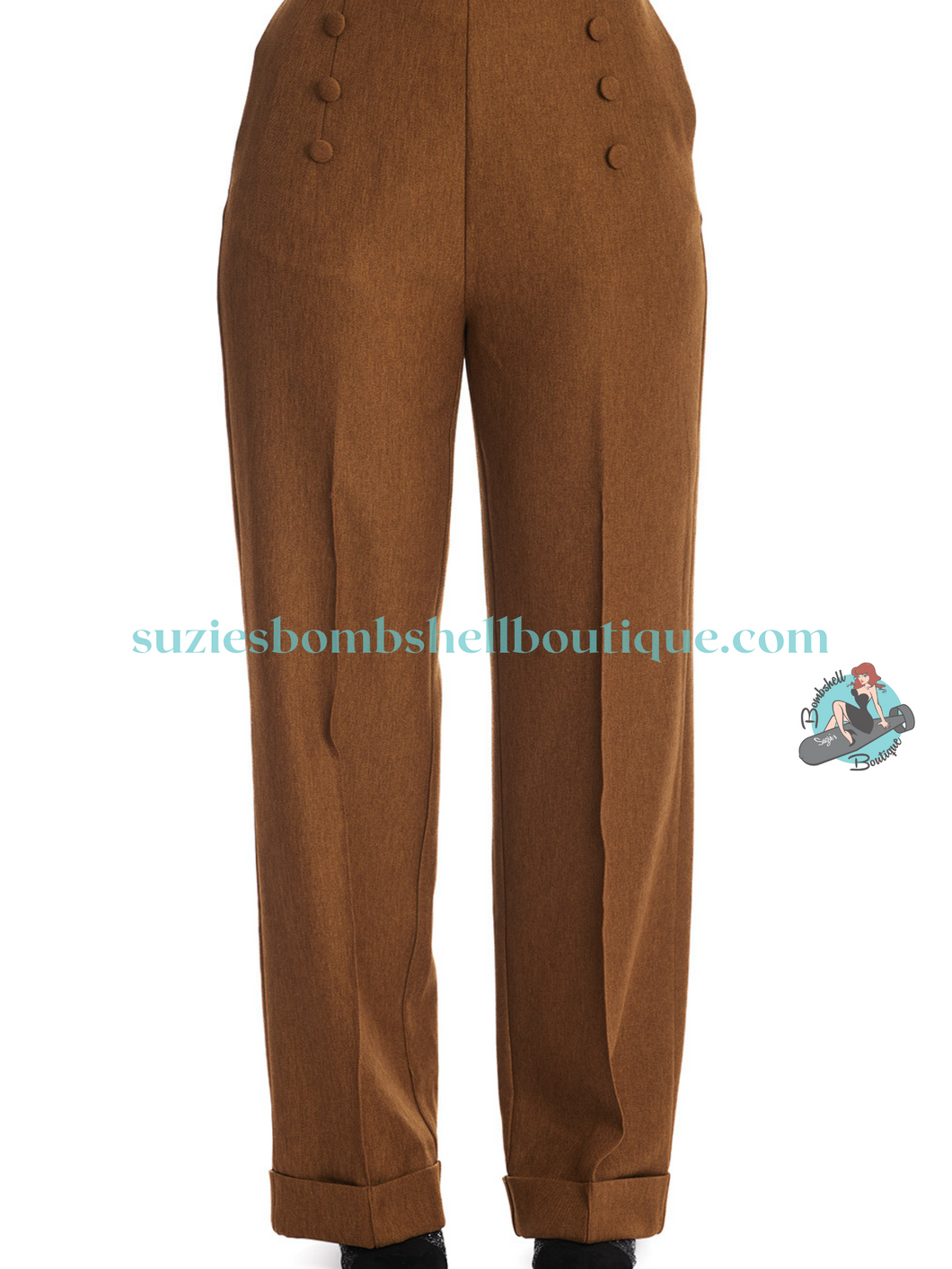 Banned Retro Book Worm Trousers – Suzie's Bombshell Boutique