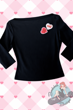 Candy Hearts Audrey Boatneck Top - Various