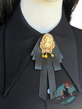 Bombshell Bling Cameo Bowtie Brooch
