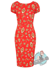 Collectif Demira Gingerbread Pencil Dress