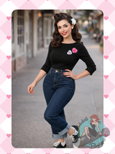 Candy Hearts Audrey Boatneck Top - Various