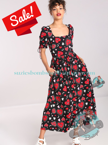 Hell Bunny Kate Heart Dress