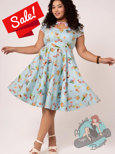 Hell Bunny Beatrix Swing Dress