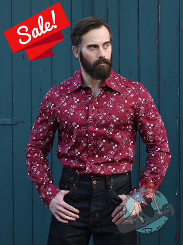 Collectif Jamie Men's Bandana Shirt