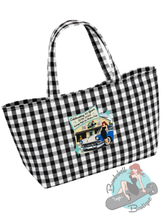 Suzie Bombshell Commemorative Gingham Tote Bag