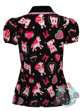 Hell Bunny Not Into You Blouse