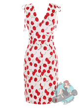 Dolly & Dotty Marilyn Cherry Wiggle Dress