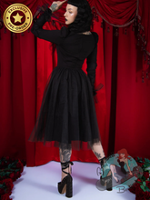 Elle Rebel Black Swan Tulle Dress - PREORDER