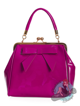 Banned Retro Vintage Kisslock Handbag - Various Colours