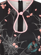 Banned Retro Kaori Spiderweb Blossom Dress