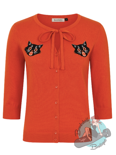 Banned Retro Scaredy Cat Cardigan