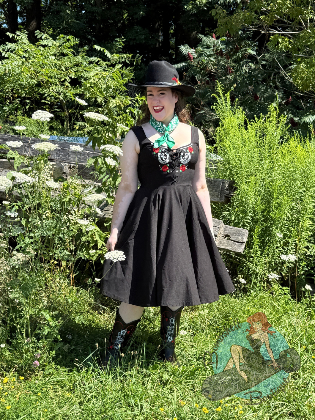 Hell Bunny Idaho Western Dress