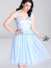 Hell Bunny Infinity 1950's Dress - Blue
