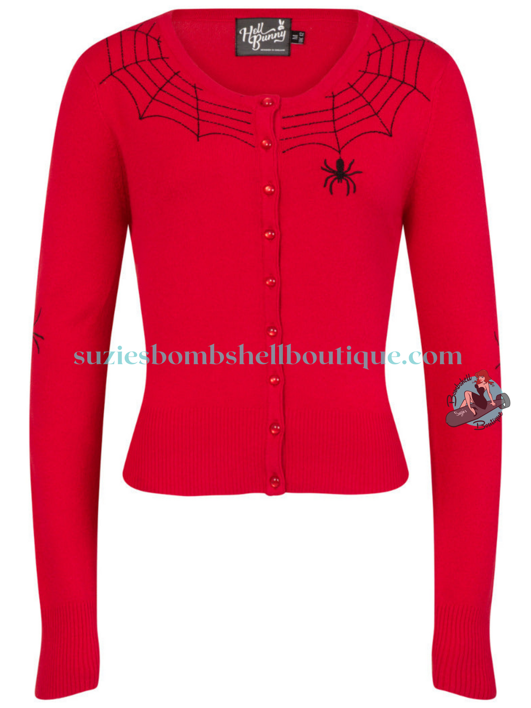 Hell bunny spider sales cardigan