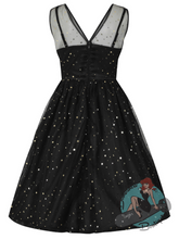 Hell Bunny Infinity 1950s Dress - Black